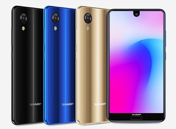 Смартфон Sharp Aquos S3 Mini получил дисплей с вырезом под камеру - «Новости сети»