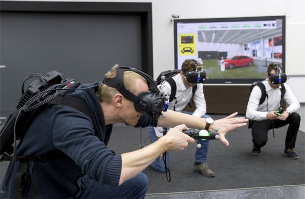 VR-симулятор Audi holodeck ускорит процесс создания новых автомобилей - «Новости сети»