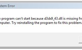 Ошибка d3dx9 43 dll: где скачать необходимый файл? - «Windows»