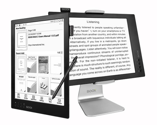 Ридер Onyx Boox Max 2 можно использовать в качестве основного монитора - «Новости сети»