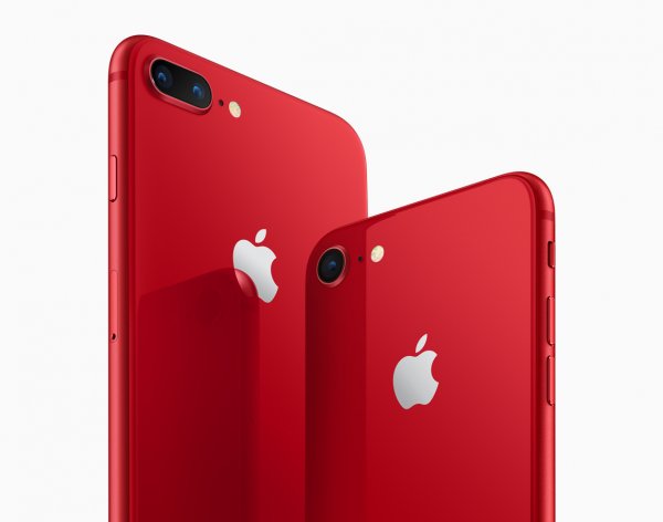 Apple представила красно-черные iPhone 8 и iPhone 8 Plus - «Интернет и связь»