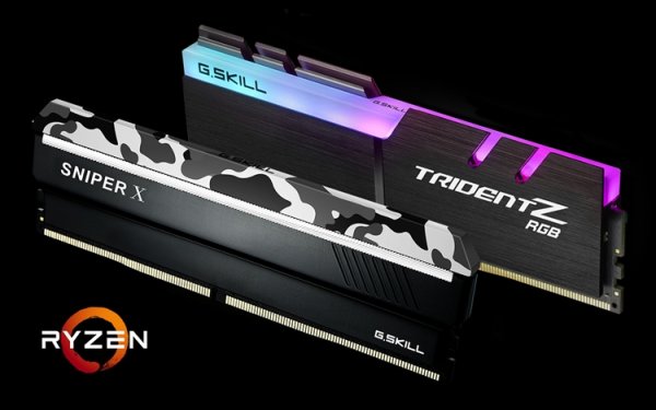 G.SKILL представила модули памяти DDR4 для процессоров AMD Ryzen 2000 - «Новости сети»