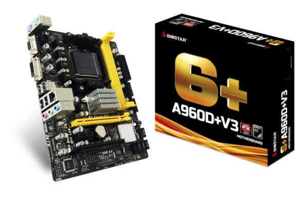 Материнская плата Biostar A960D+V3 рассчитана на процессоры AMD - «Новости сети»