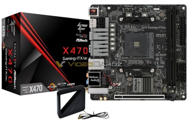 Матплата ASRock X470 Fatal1ty Gaming ITX/ac «засветилась» в Интернете - «Новости сети»