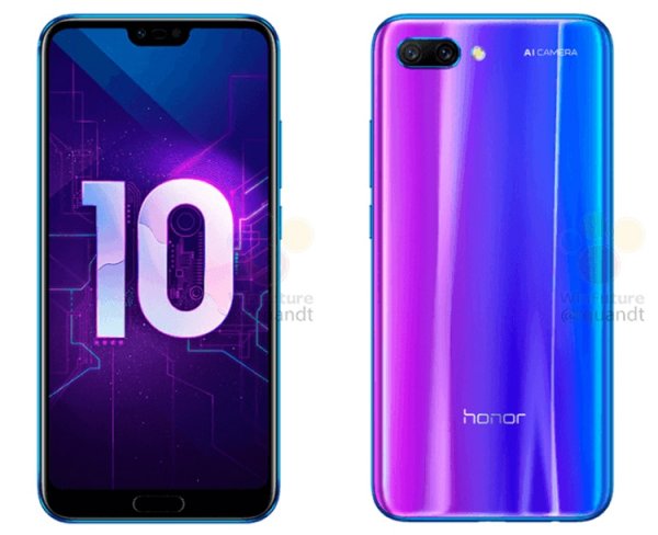 Мощный смартфон Huawei Honor 10 показал лицо - «Новости сети»