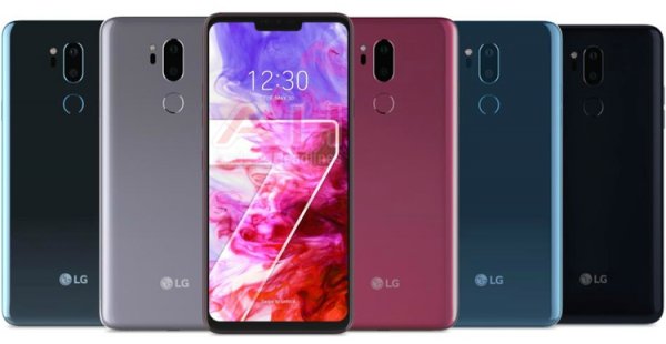 Мощный смартфон LG G7 ThinQ предстал на рендере в различных цветах - «Новости сети»