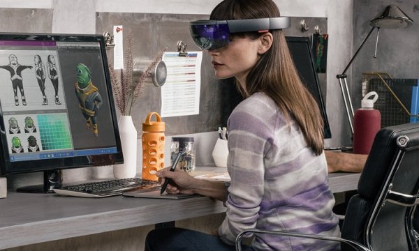 Очки Microsoft HoloLens второго поколения получат чип ARM и модуль LTE - «Новости сети»