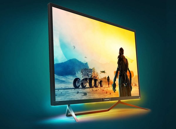 Philips Momentum 436M6VBPAB: огромный монитор формата 4K - «Новости сети»