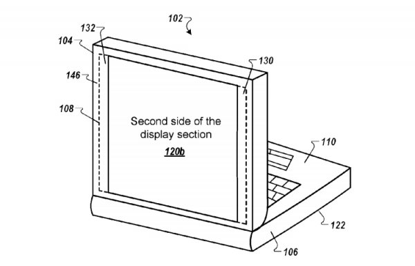 В Google запатентован ноутбук с двумя дисплеями на крышке - «Новости сети»