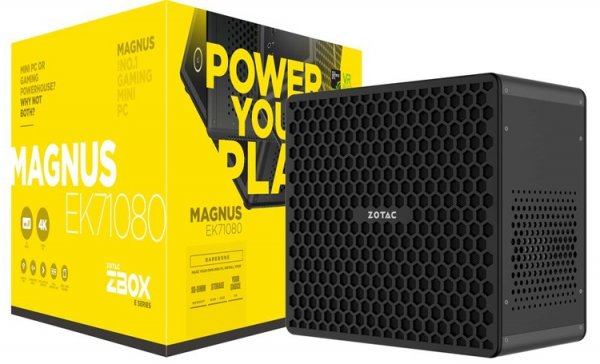 ZOTAC ZBOX Magnus EK71080: неттоп с ускорителем GeForce GTX 1080 - «Новости сети»