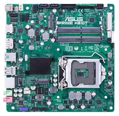 Матплата ASUS Prime H310T поддерживает внешние БП - «Новости сети»