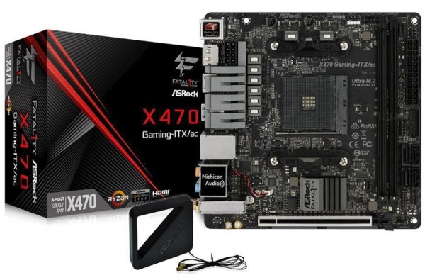 ASRock Fatal1ty X470 Gaming-ITX/ac: компактная плата для чипов AMD Pinnacle Ridge - «Новости сети»