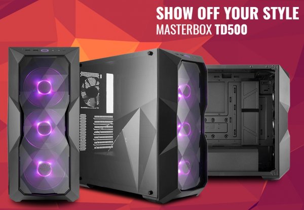 Cooler Master анонсировала дуэт корпусов MasterBox с RGB-подсветкой - «Новости сети»