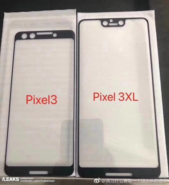 Google Pixel 3 XL получит экран с вырезом, Pixel 3 — обычную верхнюю рамку - «Новости сети»