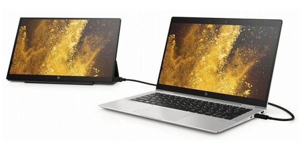 HP EliteDisplay S14: портативный монитор с интерфейсом USB Type-C - «Новости сети»