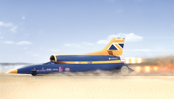 Испытания автомобиля-ракеты Bloodhound SSC откладываются - «Новости сети»