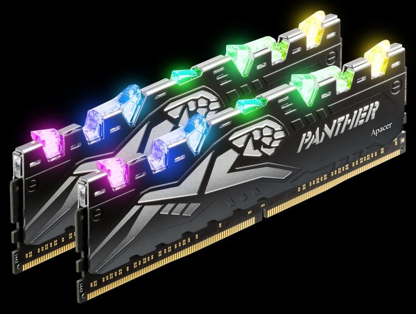 Память Apacer Panther Rage DDR4 RGB: игра света и красок - «Новости сети»