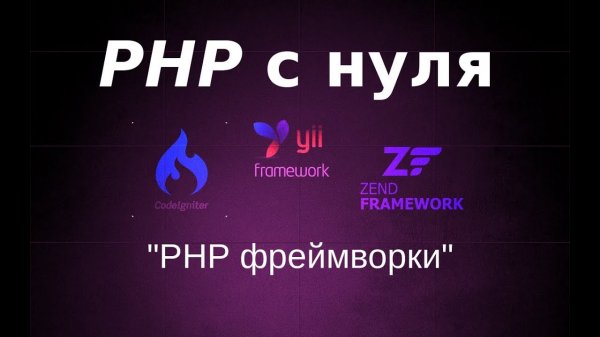 PHP фреймворки  - «Видео уроки - CSS»