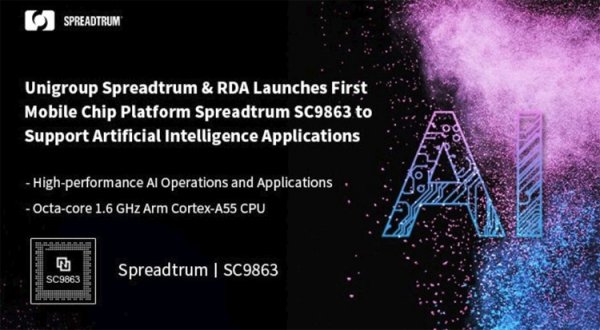 Процессор Spreadtrum SC9863 рассчитан на смартфоны с поддержкой средств ИИ - «Новости сети»