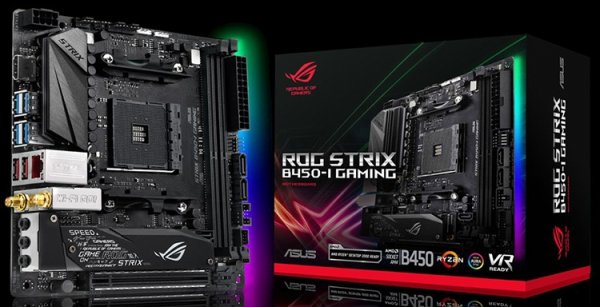 ASUS представила Mini-ITX плату ROG Strix B450-I Gaming - «Новости сети»