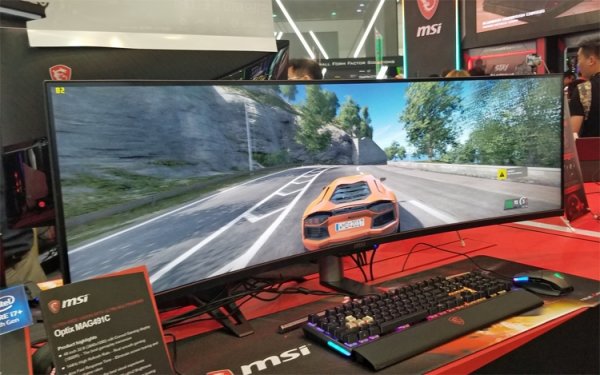 Computex 2018: огромный изогнутый монитор MSI Optix MAG491C - «Новости сети»