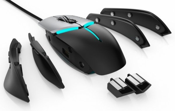 Геймерская мышь Alienware Elite Gaming Mouse предстала в обновлённом исполнении - «Новости сети»