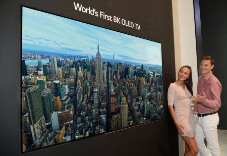 LG представила первый в мире OLED-телевизор с 8K-разрешением - «Интернет и связь»