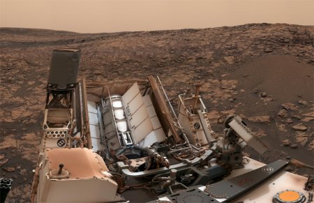 Фото дня: круговая панорама ровера Curiosity после колоссальной бури на Марсе - «Новости сети»