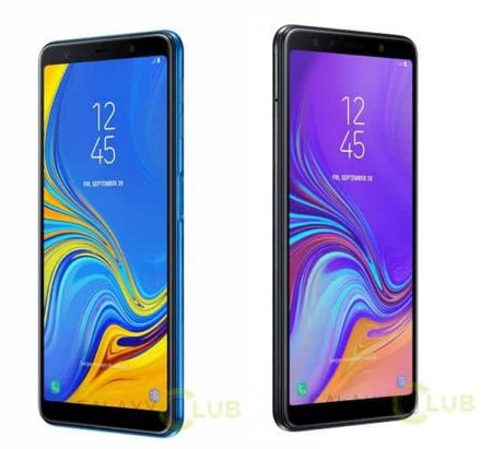 Смартфон Samsung Galaxy A7 (2018) показался на рендерах с тройной камерой - «Новости сети»