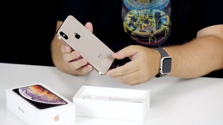 Распаковка iPhone XS Max в золоте  - «Телефоны»