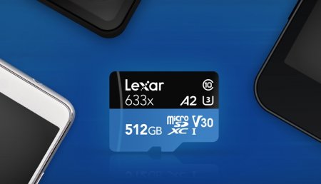 Lexar представила microSD-карту App Performance Class 2 ёмкостью 512 Гбайт - «Новости сети»