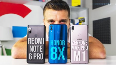 Какой смартфон выбрать: Xiaomi Redmi Note 6 Pro, Honor 8X или Asus Zenfone Max Pro m1?  - «Телефоны»