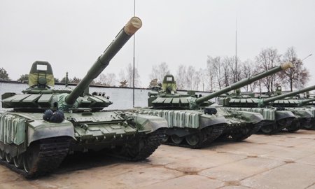 Белорусская армия получила десять новых танков Т-72Б3 - «Интернет и связь»