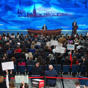 Пресс-конференцией Путина интересовались более миллиарда пользователей соцсетей - «Интернет»