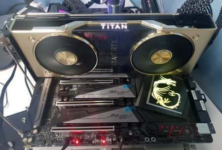 Разогнанная NVIDIA Titan RTX смогла набрать более 41 000 баллов в 3DMark Fire Strike - «Новости сети»