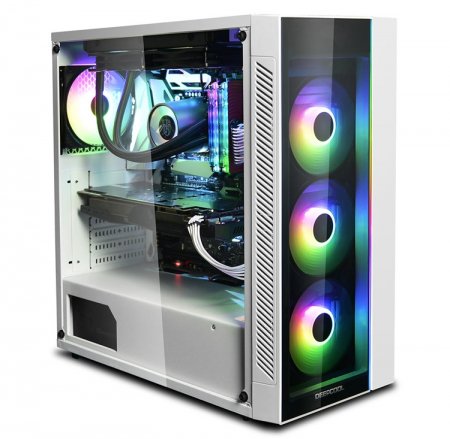 Корпус DeepCool Matrexx 55 ADD-RGB WH выполнен в белом цвете - «Новости сети»