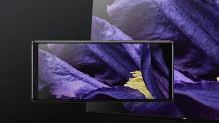 Экран Sony Xperia 1 будет всё время работать в режиме 4K - «Новости сети»