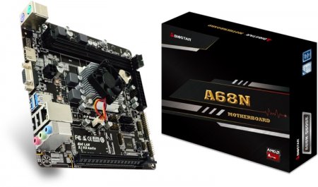 В оснащение платы Biostar A68N-5600E вошёл гибридный процессор AMD A4 - «Новости сети»