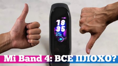 КОСЯКИ Xiaomi Mi Band 4 ОБЗОР после НЕДЕЛИ использования  - «Телефоны»