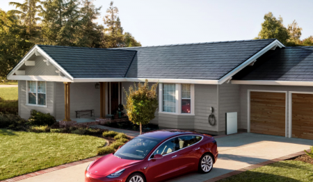 Tesla представила новую версию солнечных панелей для крыш домов - «Новости сети»