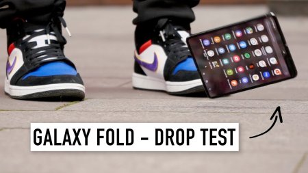 Drop Test Samsung Galaxy Fold за 200.000 рублей...  - «Телефоны»