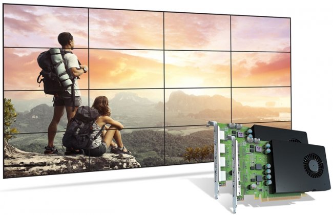 Matrox D-Series: графические карты для видеостен - «Новости сети»