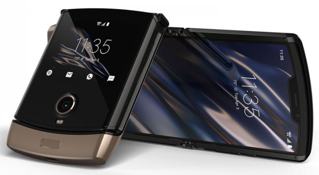 Гибкий смартфон Motorola razr выйдет в цвете Blush Gold - «Новости сети»