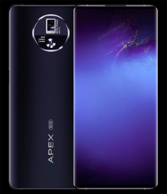 Концепт-рендер раскрывает любопытный дизайн смартфона Vivo Apex 2020 - «Новости сети»