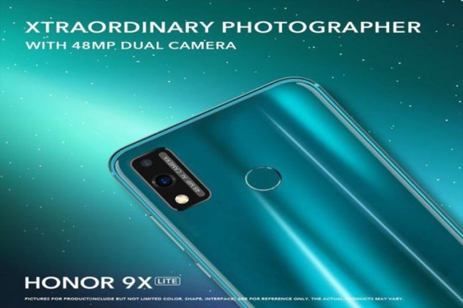 Смартфон Honor 9X Lite с 48-Мп камерой рассекречен до анонса - «Новости сети»