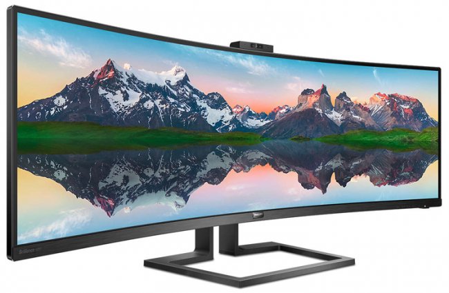 Разрешение гигантского монитора Philips 498P9 составит 5120 x 1440 точек - «Новости сети»