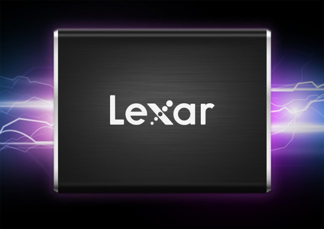 Карманный твердотельный накопитель Lexar SL100 весит 70 г - «Новости сети»