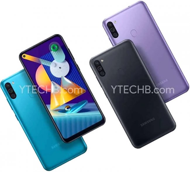 Пресс-изображения и характеристики Galaxy M11 попали в Сеть - «Новости сети»