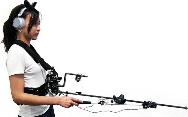 Видео: Microsoft Research снова показала свою VR-трость с тактильной отдачей для слепых - «Новости сети»
