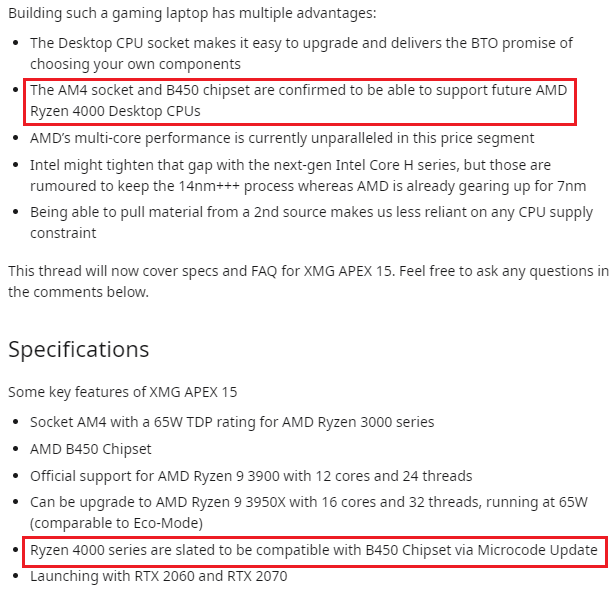 Чипсет AMD B450 будет поддерживать настольные процессоры Ryzen 4000 - «Новости сети»